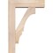Ekena Millwork Balboa Block Smooth Bracket w/ Offset Brace, Douglas Fir, 5 1/2"W x 18"D x 26"H BKT0604X18X26BOA05SDF - alternate 3